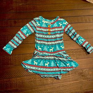 Posh Peanut Twirl Bodysuit sz 6-12 month